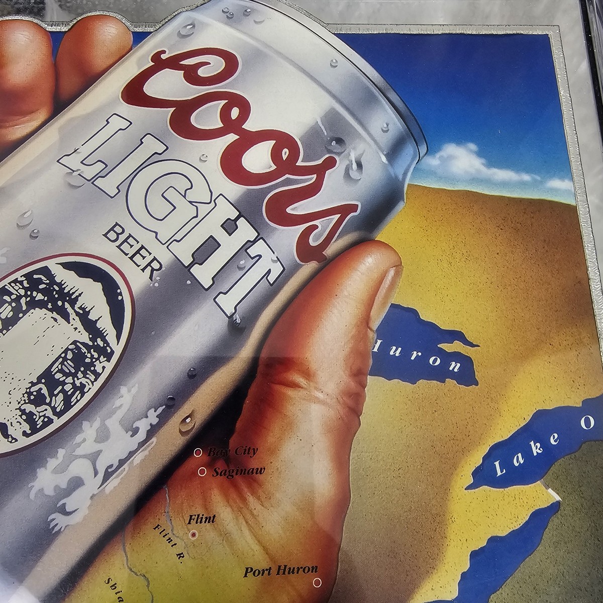 andy Silver Bullet ネオン看板 Coors Light Coors Light Silver
