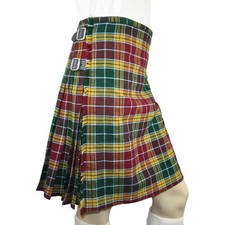 Buchanan Muted Tartan Kilt Scottish Clan Heritage Highland Wedding Mens Kilt New