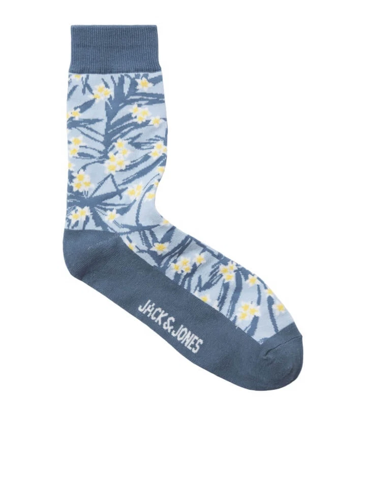 Paquete de 3 calcetines deportivos Jack & Jones Jackeith - verde/azul/negro (7-11) Foto 4 de 4