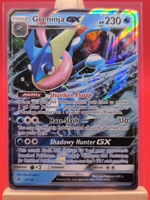 Greninja GX 24/131 Forbidden Light Ultra Rare Holo Pokemon Card | eBay Greninja GX 24/131 Forbidden Light Ultra Rare Holo Pokemon Card | eBay