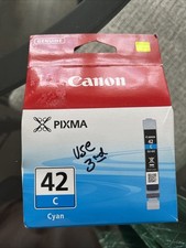 Genuine Canon CLI-42 C Cyan Ink Cartridge - NEW SEALED