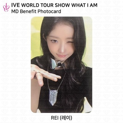 IVE WORLD TOUR SHOW WHAT I AM MD Benefit Photcard & Trading Card