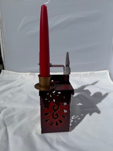 Partylite Old St Nick Taper & Tealight Candle Holder Santa Claus Christmas P7706 - Picture 4 of 7