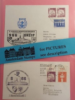 Ships Boats Military Speedboats vf large collection fdc's in 2 albums Part 1 TOP