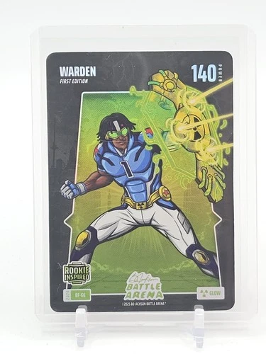 WARDEN CAM WARD 2025 BO JACKSON BATTLE ARENA FIRST EDITION GLOW #BF-66 Q3735