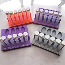 6 Tube Test Rack Holder Stand for NTLabs with 6 tubes