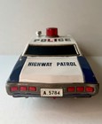 Vintage Battery Operated Highway Patrol Police Car – Tin/Plastic – Japan – 1960s — photo 4