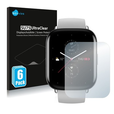 6x Schutzfolie für Huami Amazfit Zepp E Square Display Schutz Folie