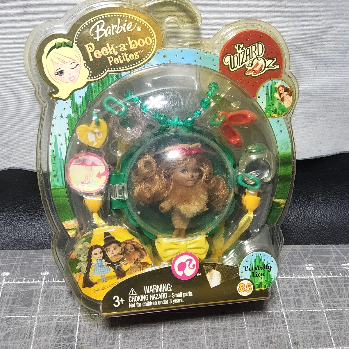 Lot 2 Petites Barbie Wizard Of Oz Peek A Boo - Mattel 2008 N5783 N5784 Neuves