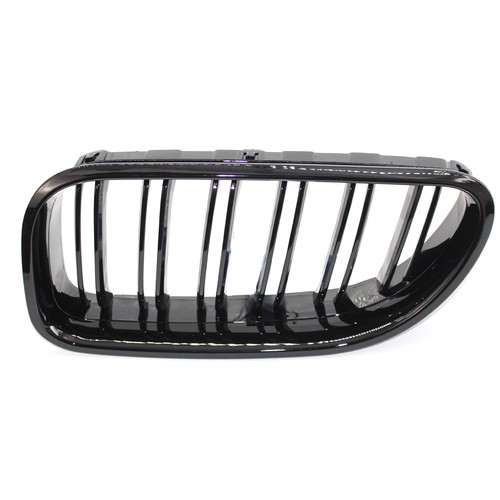 SPORT KÜHLERGRILL NIEREN GRILL DOPPELSTEG GLANZ SCHWARZ FÜR BMW 6ER F06 F12 F13 - Foto 10 di 15