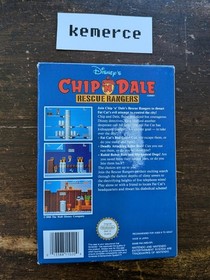 Chip'n Dale Rescue Rangers | Jeu NES (Nintendo) | Pal-UKV | Complet Boxed CIB