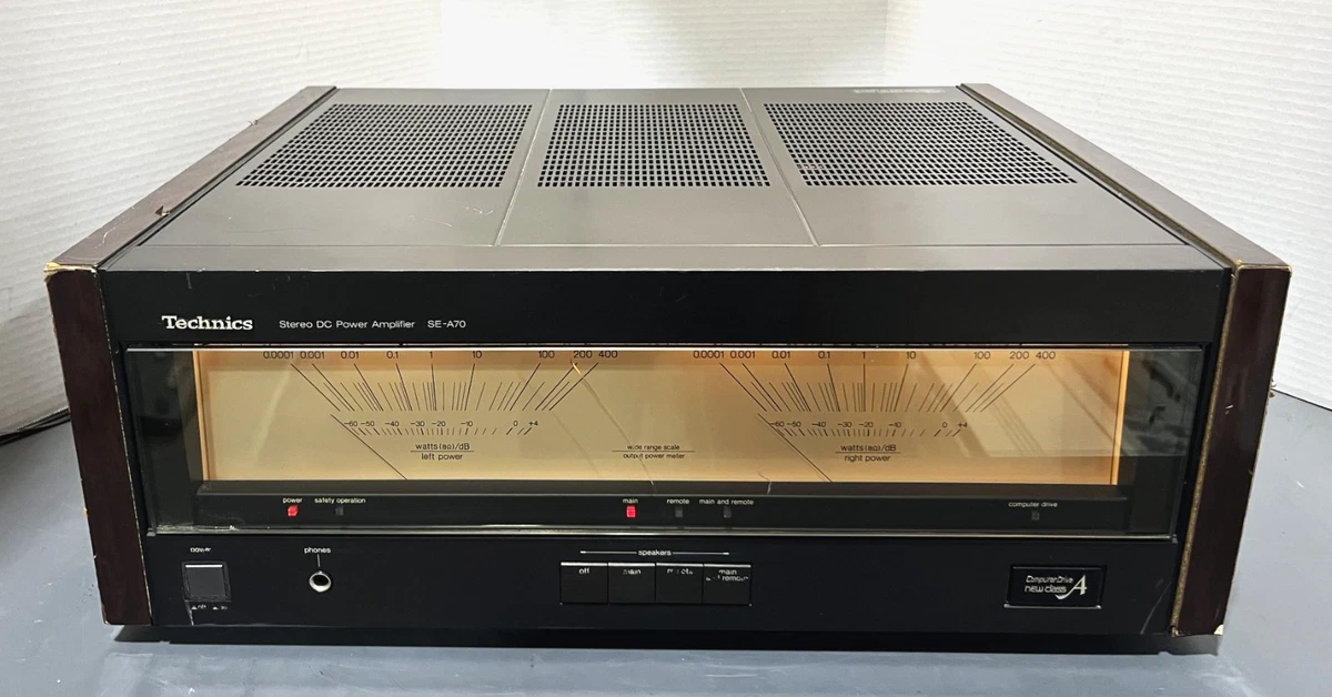 Technics Vintage Audio & Video Power Amplifiers for sale - eBay