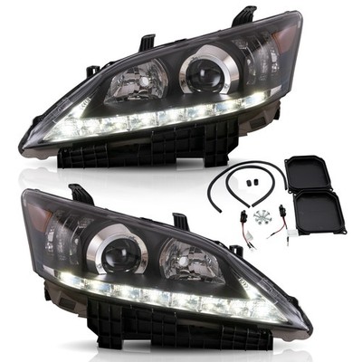 VLAND LED Headlights For 2007-12 Lexus ES350 Xenon Front Lamps L+R Set