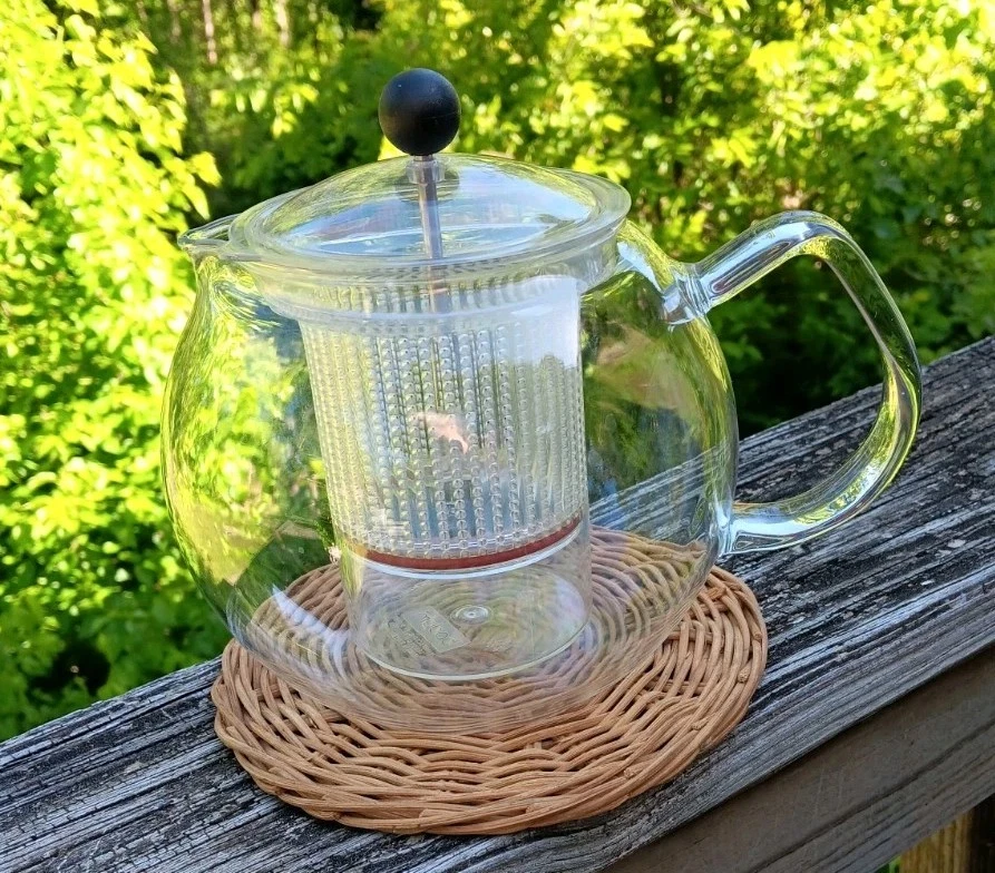 Bodum Tea Infuser Press 4 Cup Jorgensen Design Switzerland Glass Handle
Opens in a new window or tab