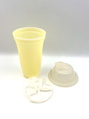Vtg Tupperware Quick Shake Mixer Shaker #844 845 Gravy Drink Blender *Read