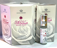 Musk Rose-6ml(.2 oz) Perfume Oil by Al-Rehab-Men's Fragrances (BOX OF 6)