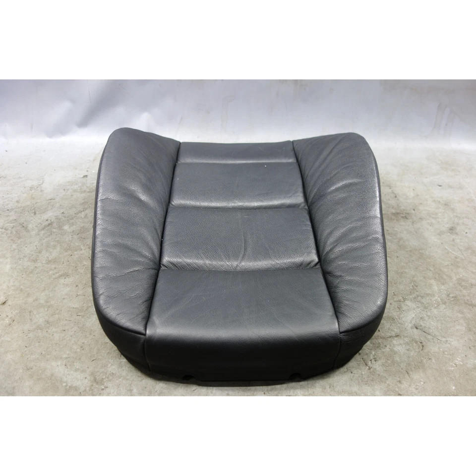 Cojín cojín asiento delantero BMW Serie 3 E36 1994-1999 cuero negro OEM Foto 3 de 4