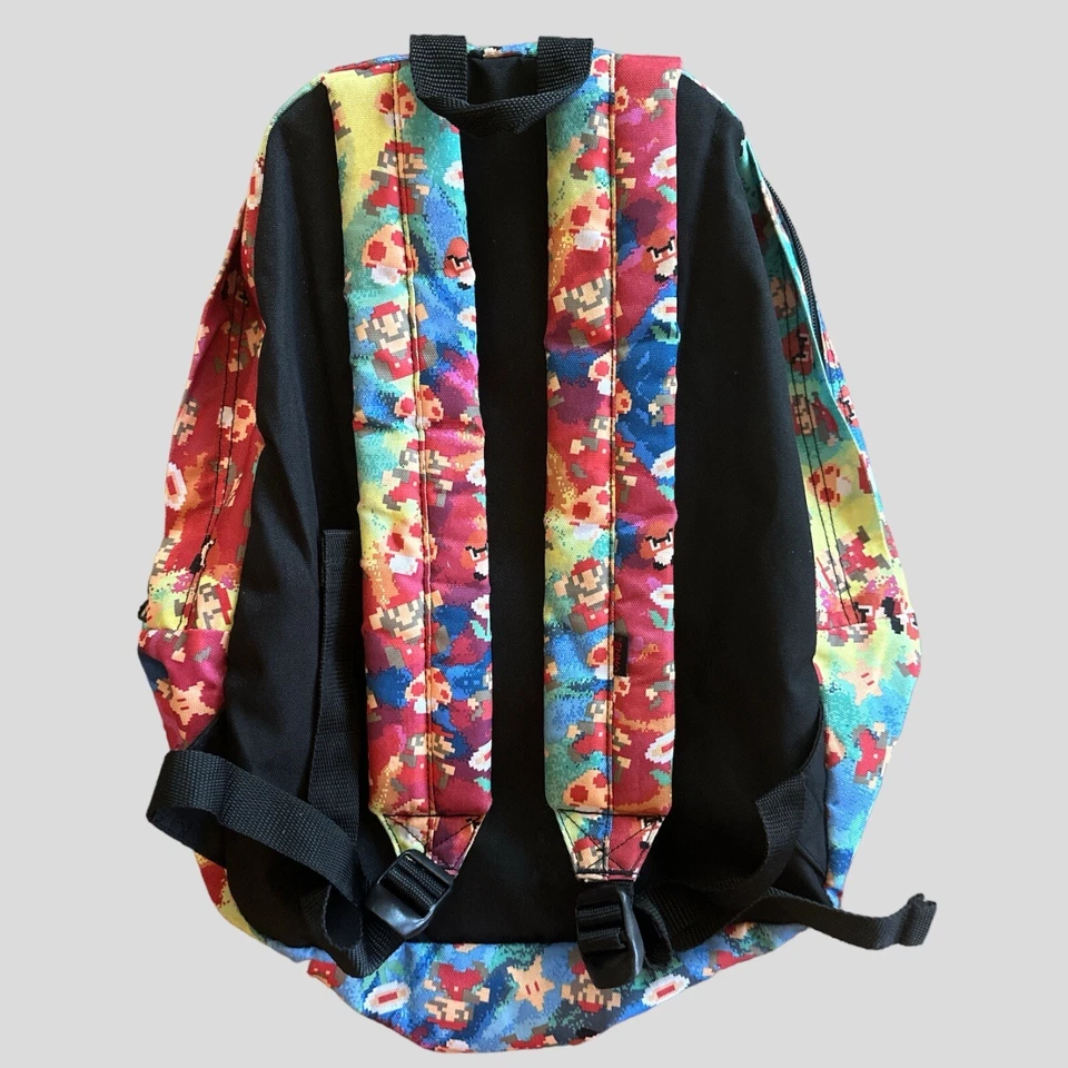 Mochila Vans X Nintendo Super Mario Bros Old Skool II impresión de 8 bits Foto 2 de 4