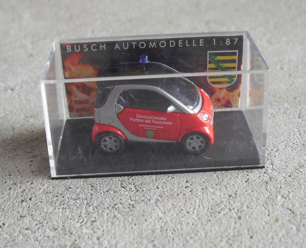 BUSCH ブッシュ 1/87スケール（HO） SMART Feuerwehr BUSCH ブッシュ 1/87スケール（HO） SMART Feuerwehr Busch What´s new?
