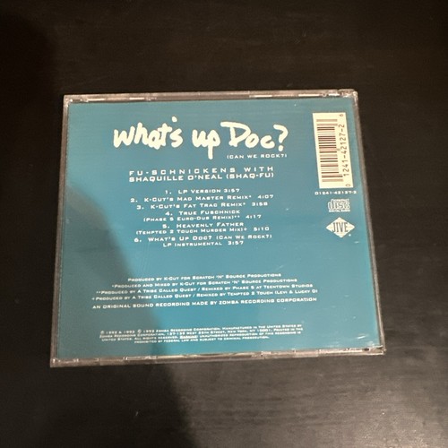 Fu-Schnickens With Shaquille O’Neal - What’s Up Doc? (Can We Rock) CD - 第 2/5 張圖片