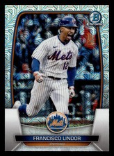 2023 Bowman Mega Box Francisco Lindor Mojo #81