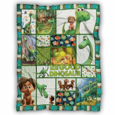The Good Dinosaur Blankets, Apatosaurus Arlo Fleece Sherpa, Cute Blankets