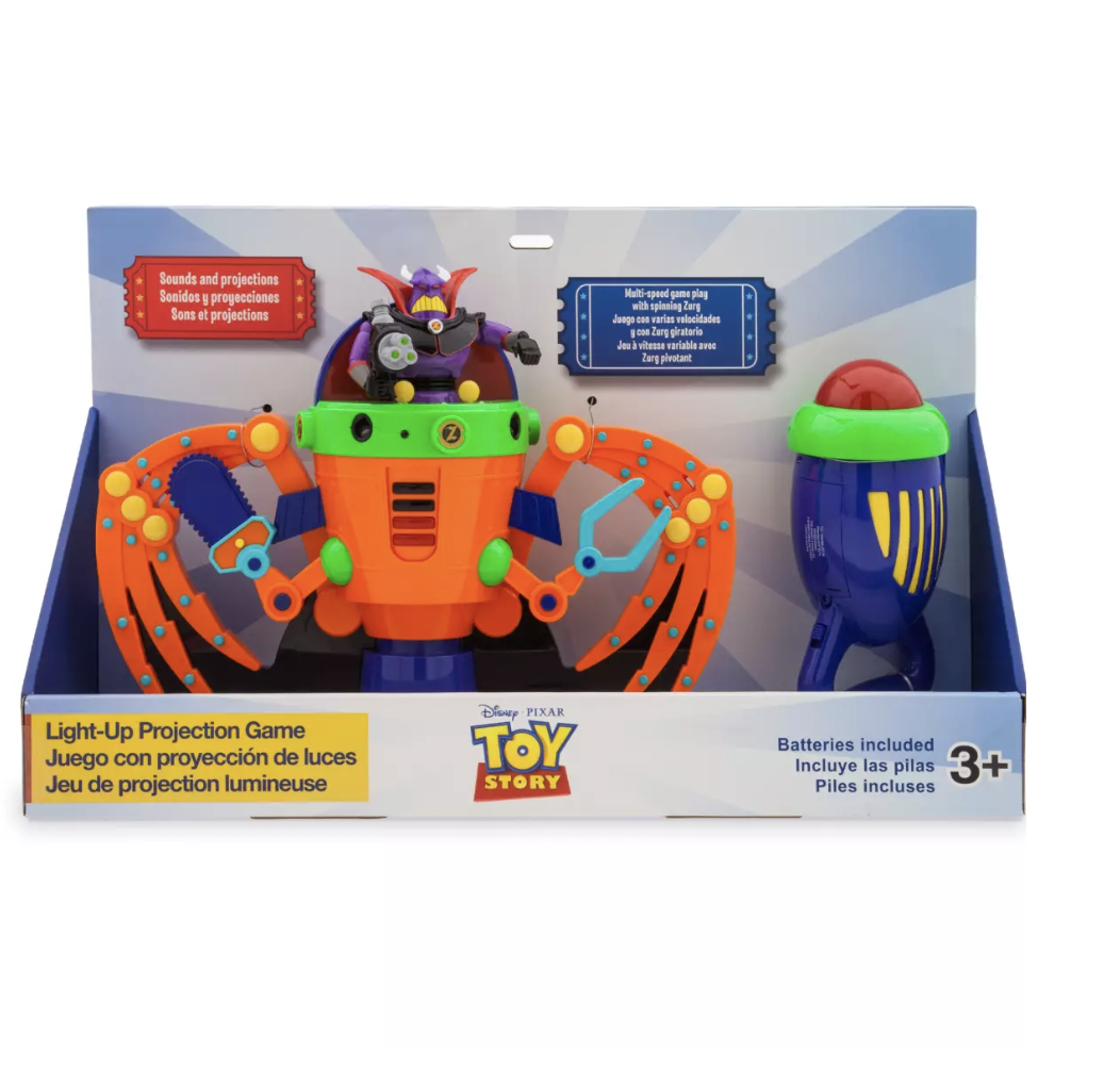 Disney Parks Toy Story Emperor Zurg Light-Up Projection Game New