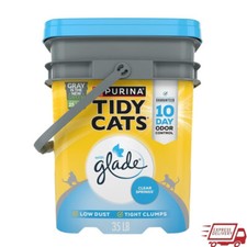 Clumping Cat Litter Glade Clear Springs Deodorizing Low Dust Multi Cat Solution