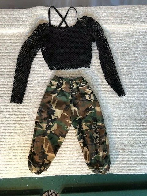 Camo dance costume cheap