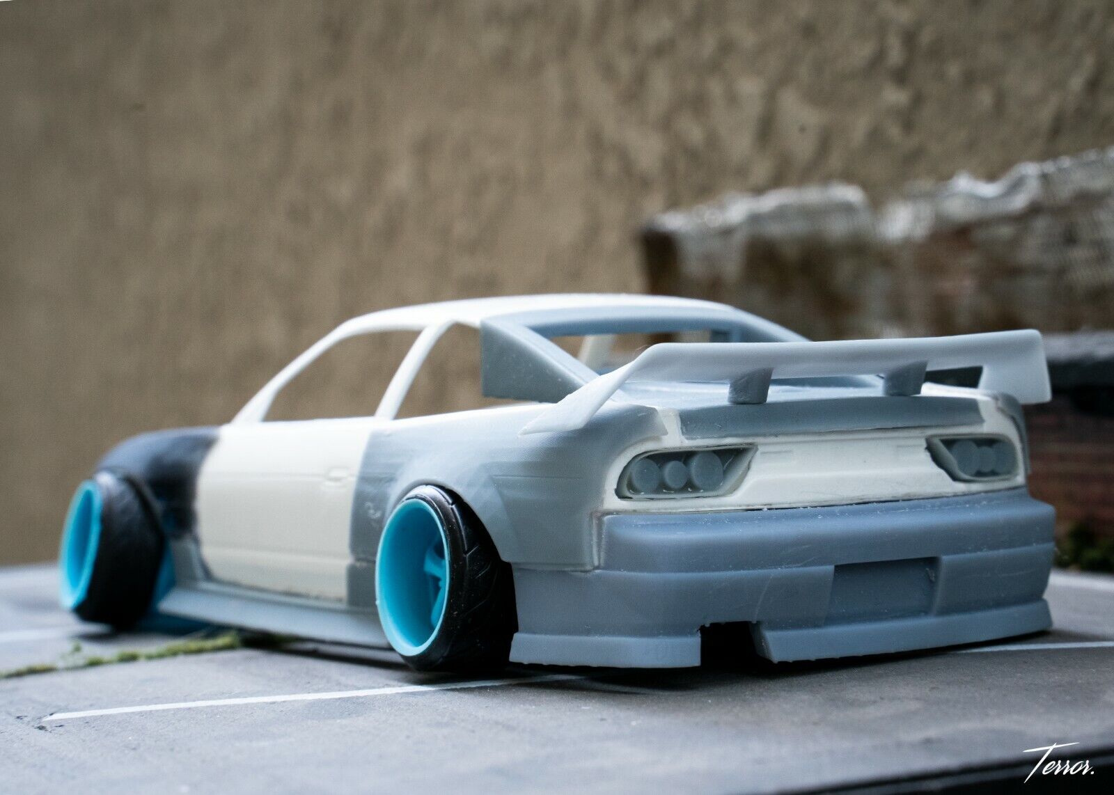 1/24 Fujimi Nissan 180SX BN Sports Widebody kit 3D Print US SELLER!