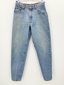 Cotton Loose Fit Tapered Leg Jeans USA 