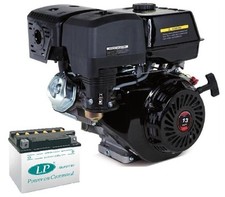 MOTORE 4T 13HP AVV. ELETTRICO BATTERIA 30Ah GEL LOMBARDINI ACME INTERMOTOR