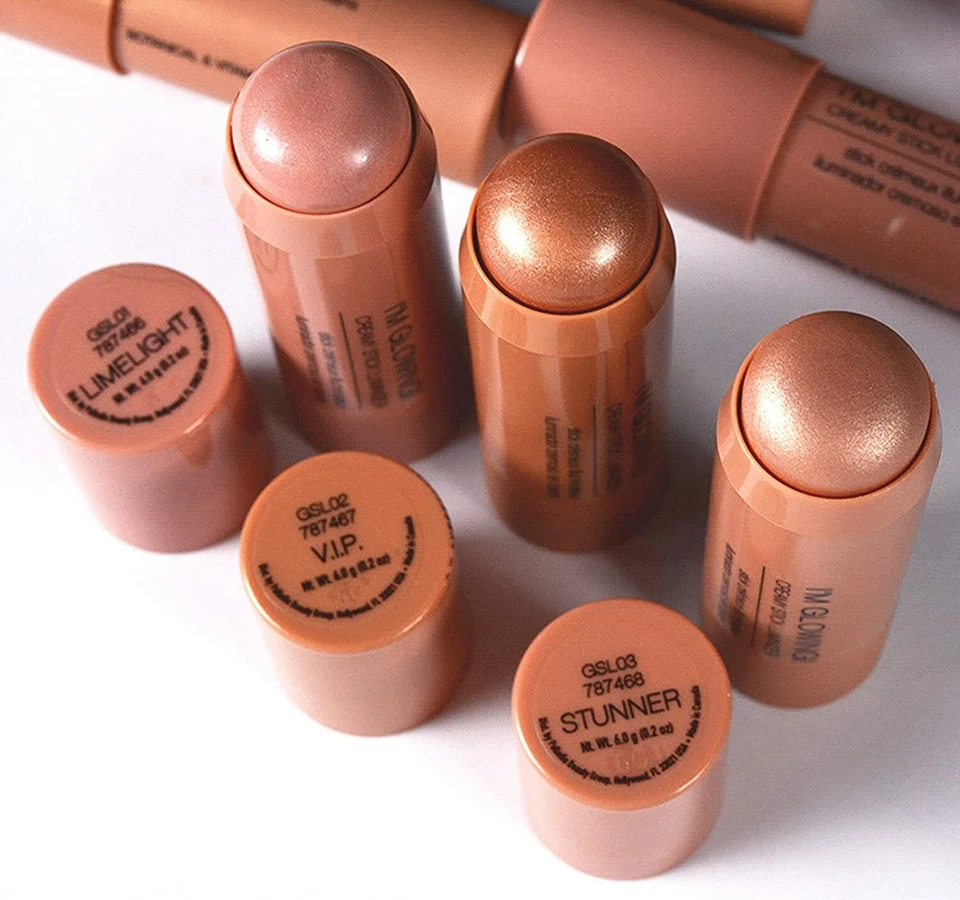 Palladio I'm Glowing Barra Luminizadora Cremosa, Iluminador Facial Natural Foto 3 de 3