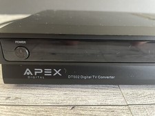 Apex Digital TV DT502 Converter Box /No remote
