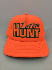 Vintage USA MADE Hunting Trucker Hat Snapback Cap VTG