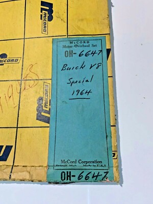 1964 Buick V8 Special FS1190BS - OH-6647 overhaul gasket set. | eBay