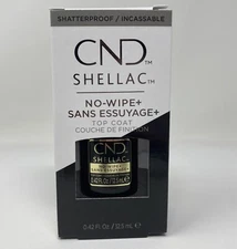 CND Shellac No-Wipe Top Coat New Product  Large 0.42 oz