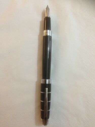 Stylo Roller S.T. Dupont Ellipsis Laque Noire - Modèle Prestige MX37 - Occasion Très Bon état