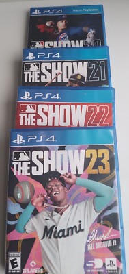 MLB The Show 23, 22, 21 und 20 PS4. Alle!