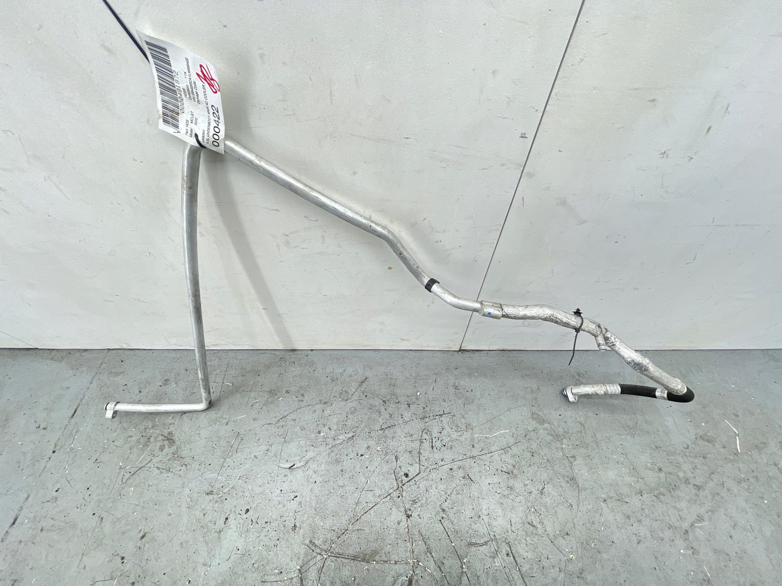 2020-2023 MCLAREN GT 4.0L UNDERBODY MAIN AC COOLER LINE 14A1800CP OEM 2021 2022