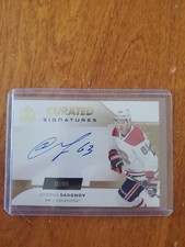 2022-23 Sp Authentic Curated Signatures 107 /199 Evgenii Dadonov #SPC-ED