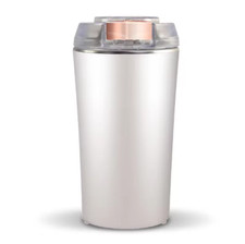 White Electric Coffee Bean Grinder Nut Seed Grind Spice Crusher Mill Blender