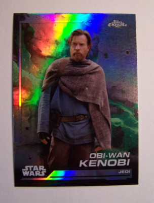 24' Topps Chrome Star Wars Obi-Wan Kenobi Refractor #67