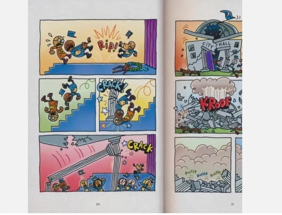 Dog Man Comics Series Collection 18 Books Set Hardcover Book Cat Kid Dogman Gift - image 2 of 4