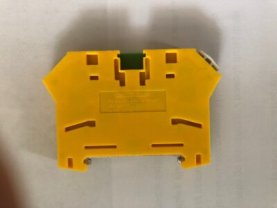 Conta Clip SL 2.5/35 ZRL Yellow Green Wire Terminal SL 2,5/35 ZRL