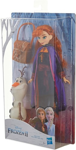 Disney Frozen - Bambola Anna con personaggio Olaf costruibile e zaino,  ispirata | eBay