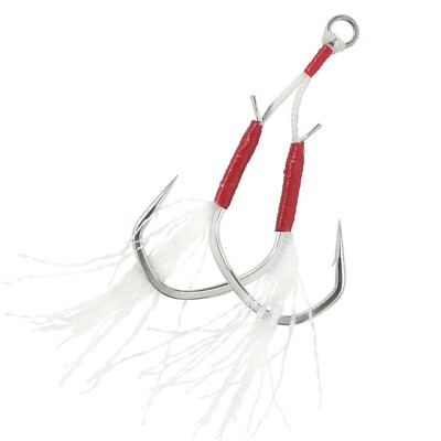 VMC Angelzubehör Haken - Speed Jigging Double 7117AH