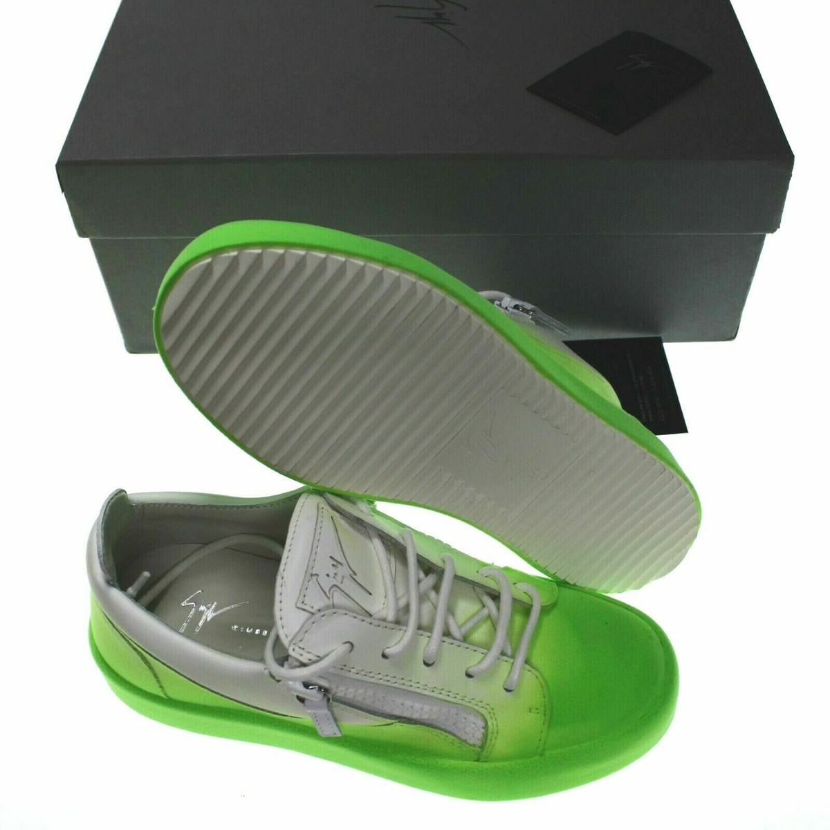 Giuseppe Zanotti グリーン サンダル　箱付き 17392764JK_14_f.jpg