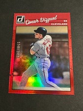 2023 Donruss Omar Vizquel Image Variation Red Holo Foil /2023 - FREE SHIPPING