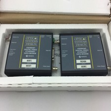 OPTICAL SYSTEMS DESIGN OSD8838RC Digital Video Ethernet data Modem - Pair NEW